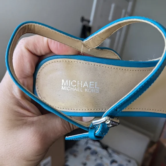 Michael Kors Fisher Wedge Sandal - Picture 1 of 4